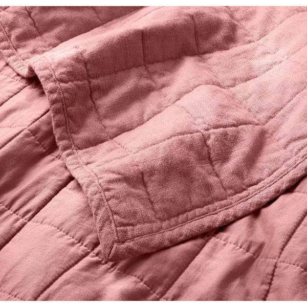 Heavyweight Linen Blend Quilt -  Full/Queen