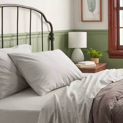 250 Thread Count Organic Percale Sheet Set - King