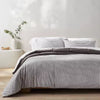 Heavyweight Linen Blend Stripe Comforter & Sham Set - Full/Queen