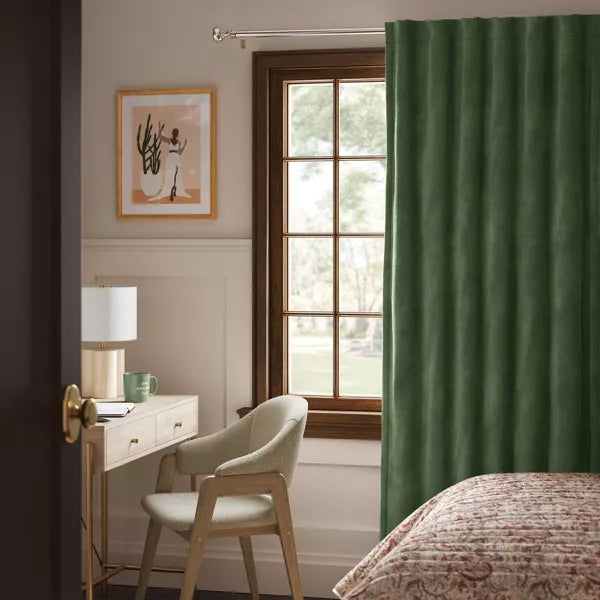 2pk Blackout Velvet Curtain Panels