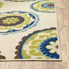 Cozumel Medallion Patio Rug - 6'7x9'6