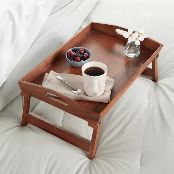 Wood Signature Bed Tray