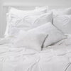 8pc Pinch Pleat Comforter Bedding Set - Queen