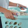 Ultra HipHold Bushel Plastic Clothes Laundry Basket Bin