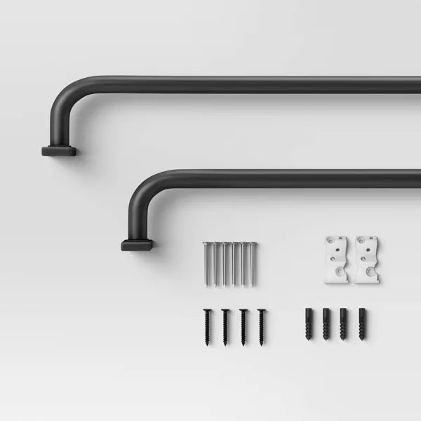 Blackout Rectangle Curtain Rod