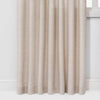 1pc Light Filtering Linen Window Curtain Panel