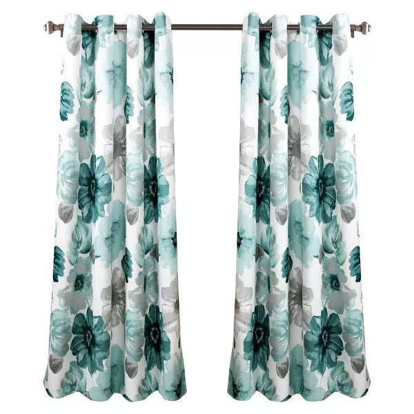 2pk Light Filtering Leah Curtain Panels