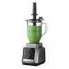 Digital Blender with 8 Total Blend Programs, 4 Speeds & Round-Plated Tamper Gray: Crushes Ice, Smoothie Maker
