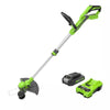 Cordless String Trimmer Edger Kit with 2.0Ah Battery & Charger