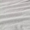 3pc Linen Blend Comforter Set Jet Gray - King