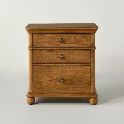 3 Drawer Classic Night Stand