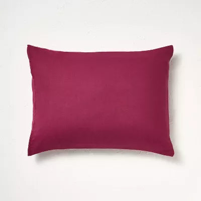 Printed Comforter and Sham Set Dark Purple - Full/Queen