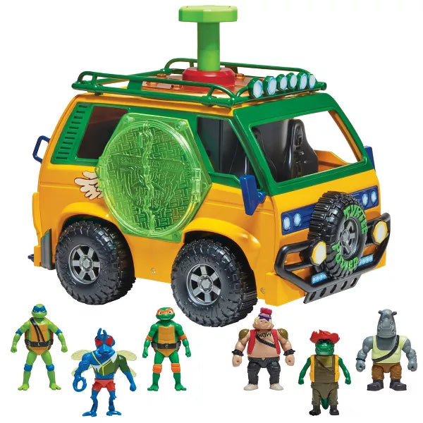 Mutations Station Playset: Plastic Toy Vehicle Set with Figures, Non-Powered, No Assembly Required