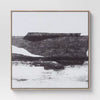 (Set of 2) Framed Canvas Black