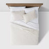 Channel Stitch Velvet Quilt - Full/Queen
