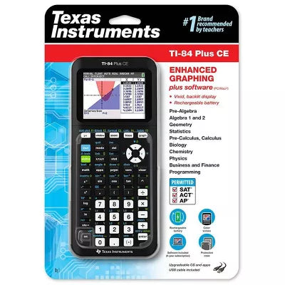 84 Plus CE Graphing Calculator - Black