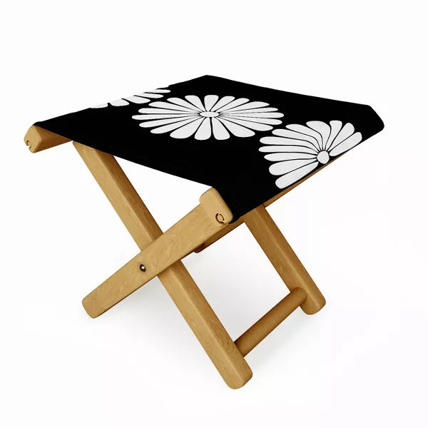 Colour Poems Retro Daisy II Folding Stool