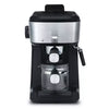 4-Shot Steam Espresso, Cappuccino, and Latte Maker with Frothing Wand Electric