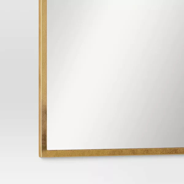 Decorative Gold Wall Mantle Mirror Gold