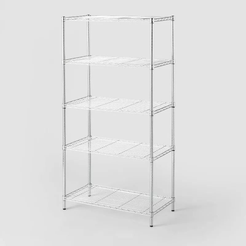 5 Tier Wire Shelving