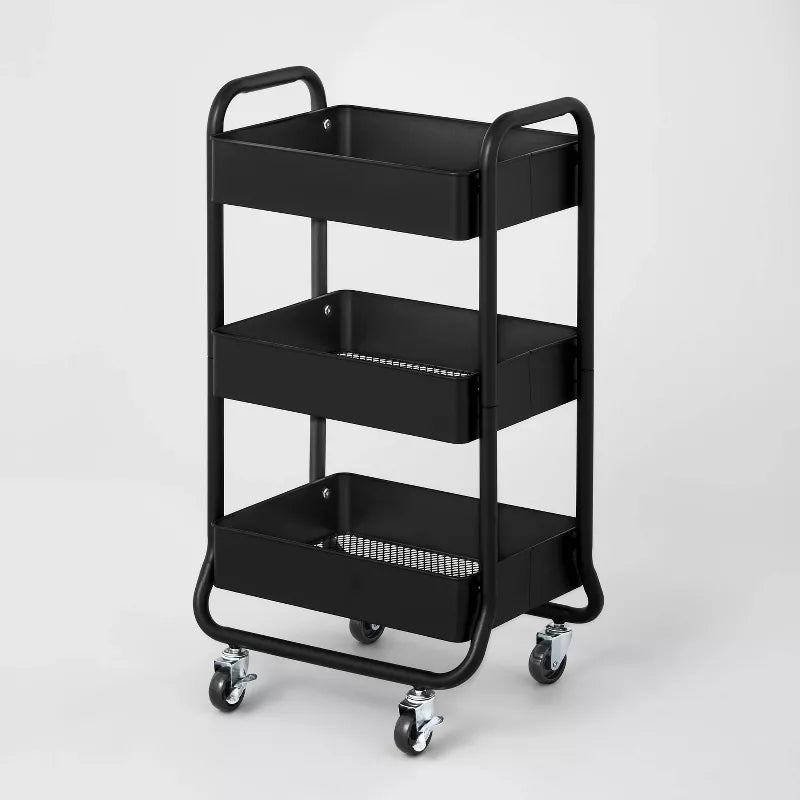 3 Tier Metal Utility Cart