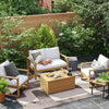 Modern Geo Rectangular Woven Indoor Outdoor Area Rug 7'10