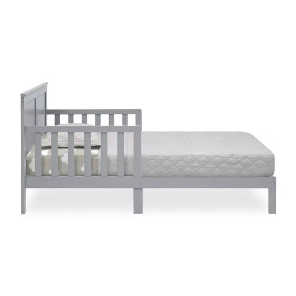 Collins Wood Toddler Kids' Bed, Gray