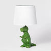 Dinosaur Kids' Table Lamp Green