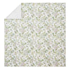 Full/Queen Quilt Botanical Floral Green