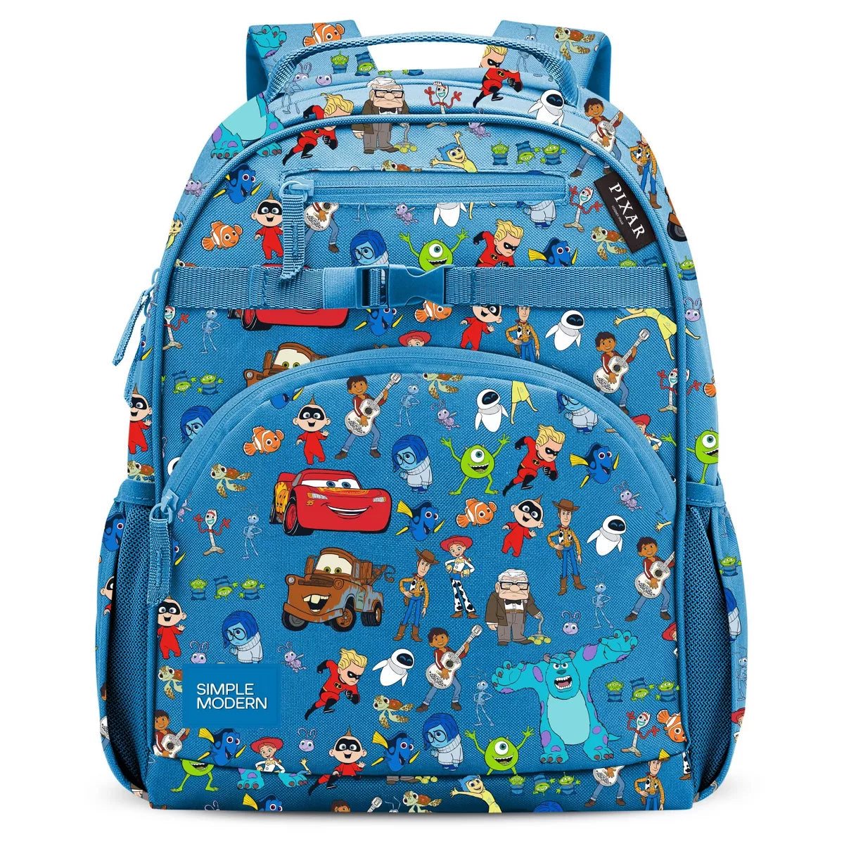 (Pixar) Simple Modern Kids' 12L Fletcher Backpack - Blue SHOWROOM ITEM