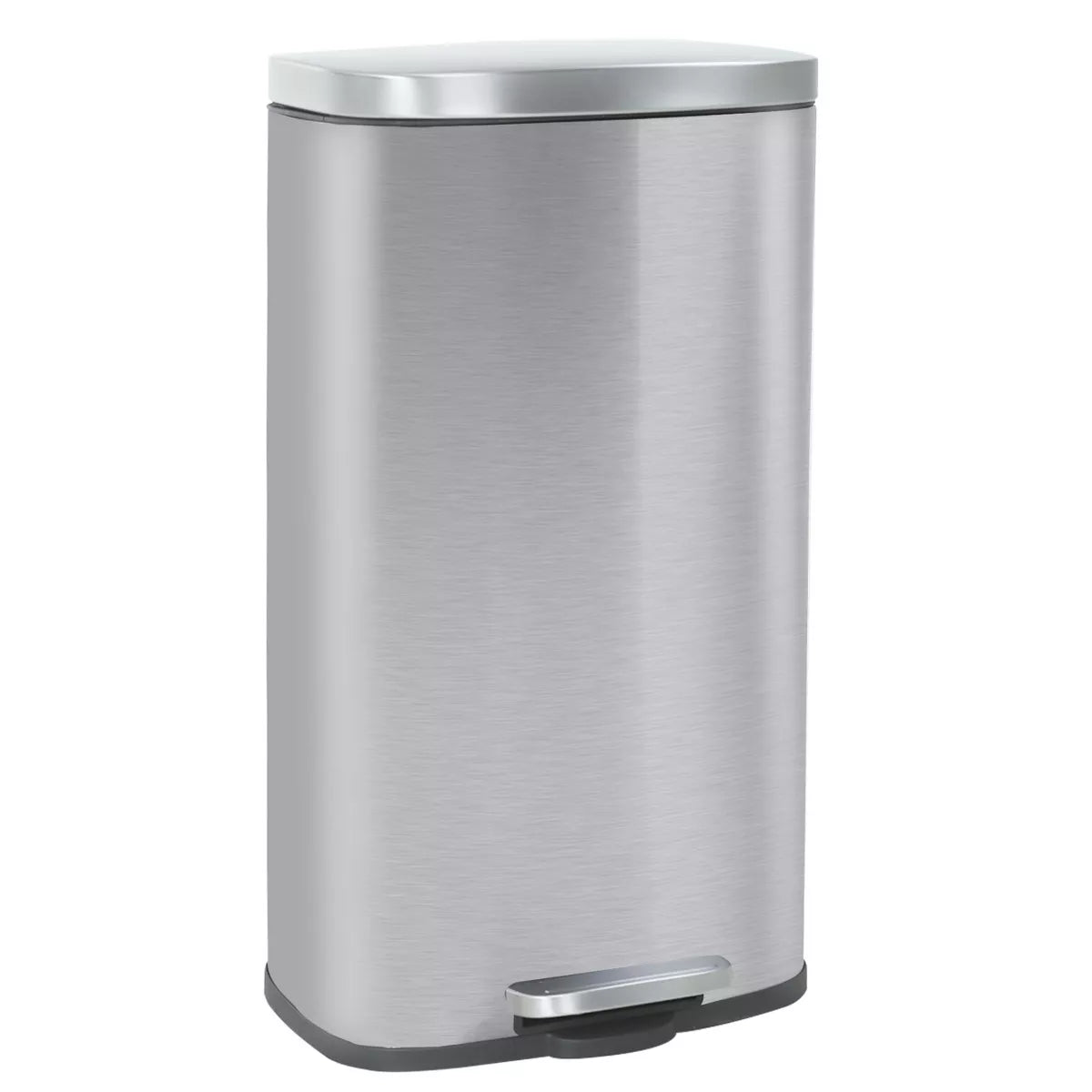 Trash Can Sleek Stainless Steel with Soft-Close Lid and Odor Control Modern Durable & Hygienic