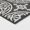 Medallion Washable Tufted And Hooked Rug 24