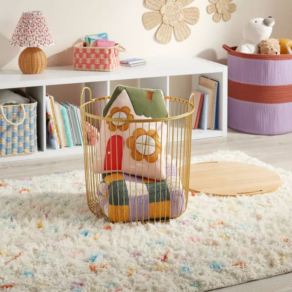 Wire Kids' Storage Floor Bin