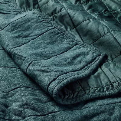 Heavyweight Linen Blend Quilt - King