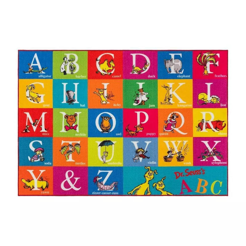 ABC Character Youth Digital Print Kids' Area Rug 4"x6"