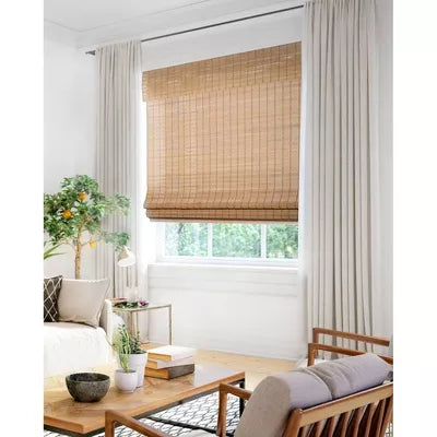 Light Filtering Bamboo Roman Shade
