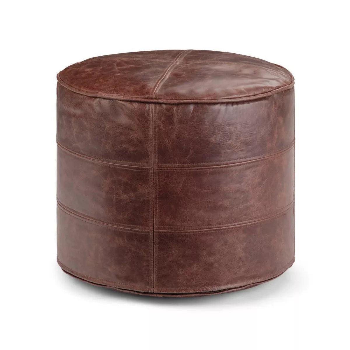 Darian Round Pouf SHOWROOM ITEM