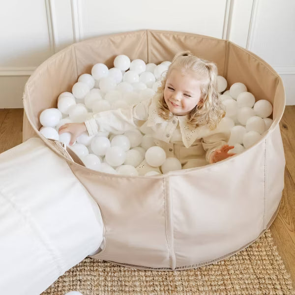 Playroom Bundle Tent Tunnel and Ball Pit - Cream