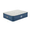 AlwayzAire Tough Guard Duvet Top Air Mattress Queen with Built-in Dual Pump