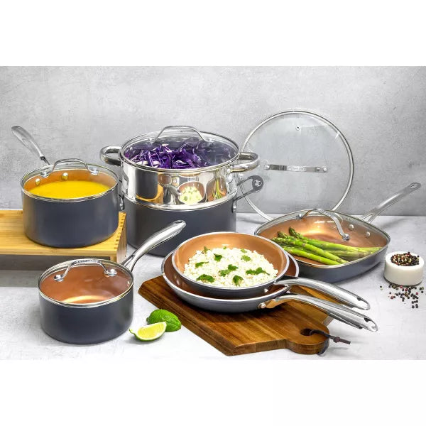 11 Piece Nonstick Cookware Set