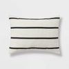 5pc Modern Stripe Comforter Set Off-White - Full/Queen
