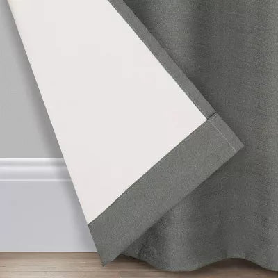 1pc Blackout Braxton Thermaback Window Curtain Panel