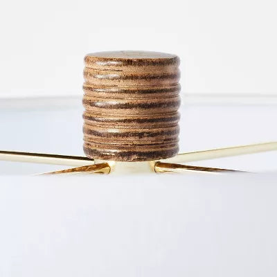 Assembled Resin Table Lamp Tan
