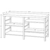 Adjustable Storage TV Stand, final cut