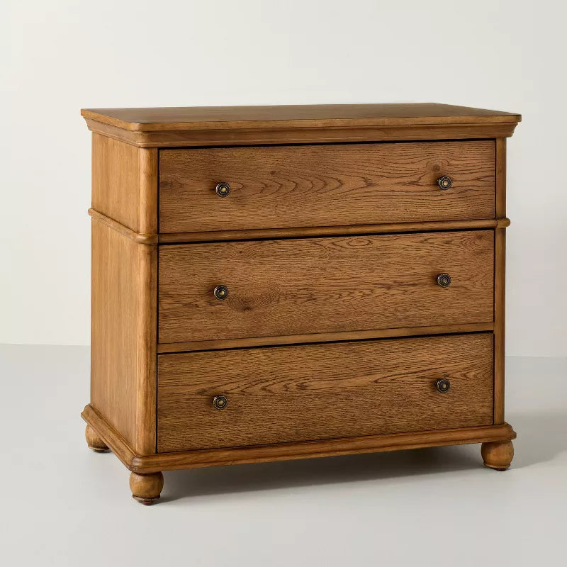 3 Drawer Classic Vertical Dresser