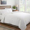 Cotton Linen Chambray Duvet Cover & Sham Set Full/Queen