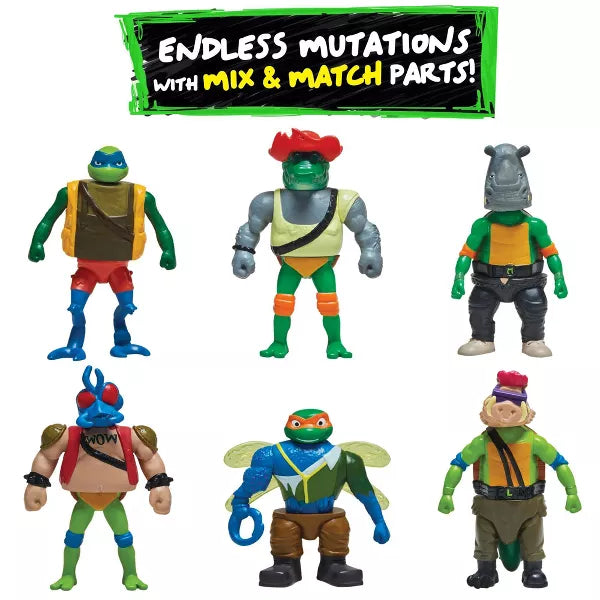 Mutations Station Playset: Plastic Toy Vehicle Set with Figures, Non-Powered, No Assembly Required