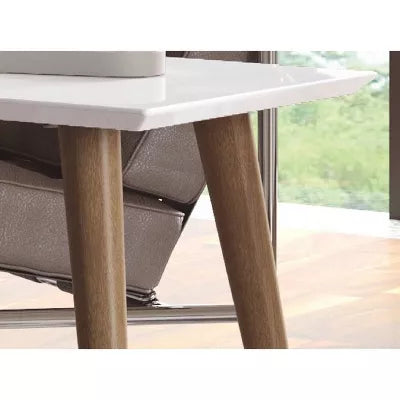 Utopia High Rectangle Coffee Table with Splayed Legs