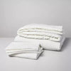 3pc Mini Grid Stitch Comforter Bedding Set - Queen