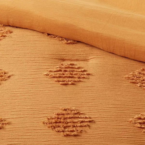 Tufted Diamond Crinkle Comforter - Twin XL